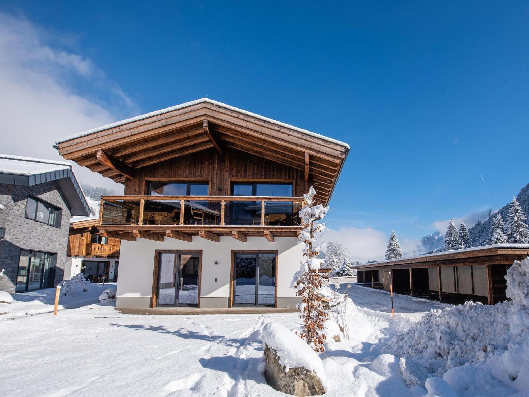 The Village Chalet Stone House Wald im Pinzgau Eksteriør billede