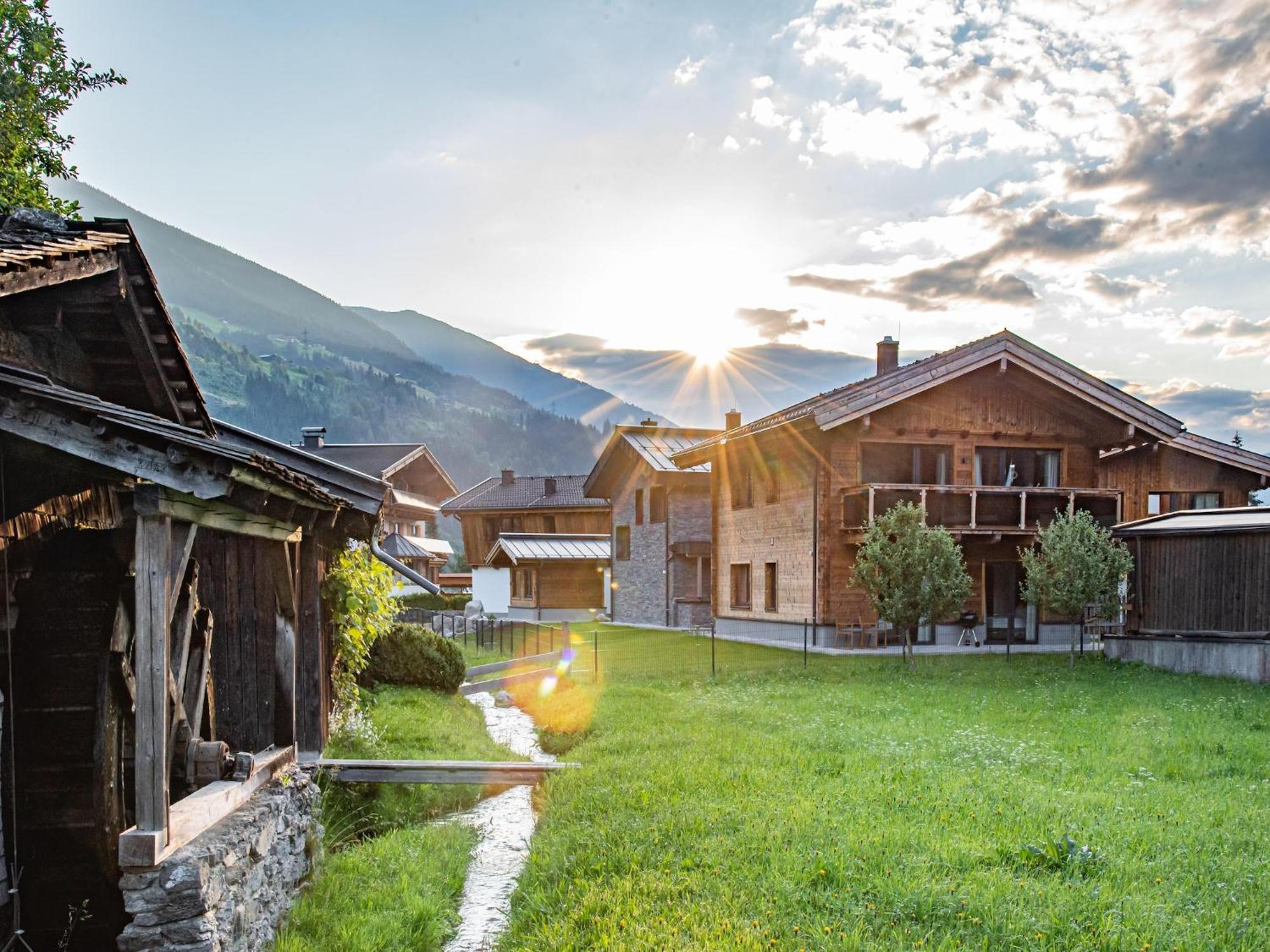 The Village Chalet Stone House Wald im Pinzgau Eksteriør billede