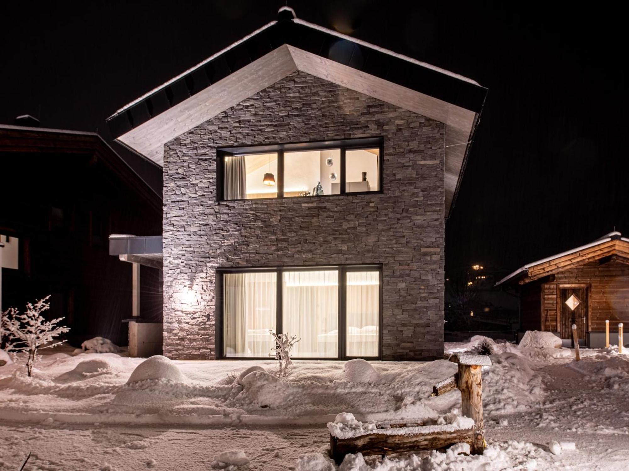 The Village Chalet Stone House Wald im Pinzgau Eksteriør billede